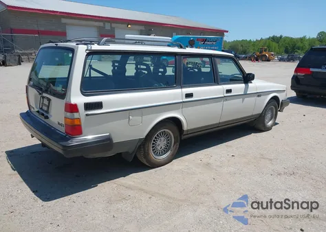 1993 Volvo 240 z USA, uszkodzony, nr VIN YV1AW8803P1949546